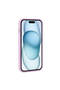 iPhone 15 Case Glittery Diamond Stone Camera Raised Silicone - 4