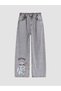 I Wide Leg Popular Cartoon Hero Themed Printed Girls' Jeans from Freezen Store - 2