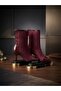 Lace-Trimmed Back-Fastening Boots with a Heel Height of 7 cm - 5
