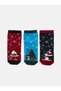 Esvab • Modern & Distinctive 3-Piece New Year's Themed Girls' Socks