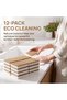 12 Pack Natural Coconut Coir Dish Sponges, Biodegradable Kitchen Scrubber Sponges, Non-Scratch Reusable Cleaning Sponges for Dishes, Pots, Pans & Household Cleaning - 2