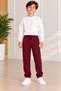 Boys - Girls Bagi̇ Relaxed Fit Sweatpants with Three Yarn Interfabric Fleece - 2