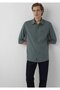 Long Sleeve Shirt Khaki Melange