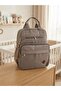 Mother Baby Care Backpack Multi-Pocket Baby Bag with Bottle Compartment