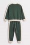 Boy's Cotton 2 Thread Seasonal Tracksuit Set M00877 Green - 4