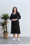 Women's Long Sleeve V-Neck Dress