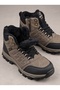 Men'S, Lace-Up, Zippered, Fur-Lined, Thick Sole Boots - 2