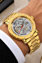 Automatic Men's Wristwatch Steel Band Steel Case with Bracelet Gift Coffee Sdcms1113 - 4