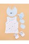 Baby Girls Blue And White 8 Piece Gift Set - 4