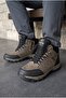 Men'S, Lace-Up, Zippered, Fur-Lined, Thick Sole Boots - 7