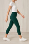 Women's High Waist Fleece Lined Gathering-Flexible-Casual-Sports Fitness Pilates Zumba Yoga Leggings