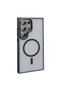 Galaxy S23 Ultra Case Magsafe Supported Camera Raised Silicone Matte Anti-Fingerprint - 3