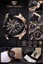 All Functions Active - Black Color - Silicone Cord - 3 Atm Water Resistant - Men's Watch - Gift Special Boxed Tw2011C1 - 3