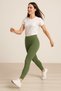 Women's High Waist Gathering-Flexible-Casual-Sports Fitness Pilates Zumba Yoga Leggings - 2