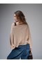 Women's Boat Neck Bat Sleeve Soft Fabric Blouse Cty-Abr-0202 - 3