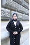 Striped Woven Knitwear Cardigan with Pockets - 4
