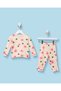 Infant Girls Ivory Floral Print Pyjama Set