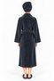 Women'S/Men's Unisex 3-Piece Bath Set: Shawl Bathrobe, Non-Slip Sole Slippers, and Snap-On Towel Hair Cap - 3