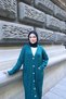 Striped Woven Knitwear Cardigan with Pockets - 2