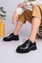Genuine leather women's daily lightweight orthopedic shoes dc2629