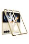 حافظة Galaxy Z Fold 4 ذات مشبك زجاجي كامل