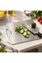 Stainless Steel Cutting Board 26X20 cm Metal Chopping Board Satine Cutting Board Multi-Purpose for Kitchen - Int-009-A - 5