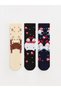 5-Piece New Year Themed Boys' Socks from Uzg Store for Style Enthusiasts - 3