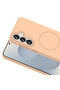 Galaxy S25 Case Slim Magsafe Camera Raised Soft Silicone - 2