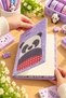 Magnetic Notebook Cute Panda – 160 Pages, 13X18 cm Lined Faux Leather Notebook - 3