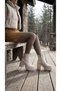 Simple High Thick Heeled Women's Short Boots with Side Zipper - 5