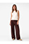 Crew Neck Knit Sweater with Side Buttons