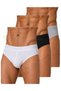 65, 66, 67 Men's Modal Belted White Black Gray Slip Underwear 3 Pieces