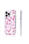 iPhone 14 Pro Max Case Colorful Patterned Magsafe Camera Raised Silicone - 4