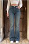 High Waist Flare/Spanish Denim Pants - 2