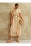 Rochie maxi, galben - 6