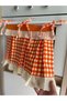 Scalloped Duck Linen Ruffle Oven Cover - 2