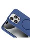 حافظة آيفون 15 برو ماكس من السيليكون الناعم مع دعم MagSafe لحماية الكاميرا - 5