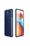 Xiaomi Poco X3 Gt Case Carbon Look Silicone with Camera Protection Ultimate Protection