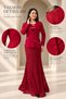 Women's Lace Jacket Skirt Set Three-Piece Set– Shoulder Embroidered Blazer Jacket, Lined Long Skirt, Blouse 3-Piece Set - 6