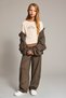 100% Cotton Fashion Fit Boat Neck Printed Layer Detailed Long Sleeve T-Shirt Girl Child I8533A826Au - 2