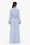 Women's Long Caftan with Shiny Stones and Pearl Work, Model 12 - 4
