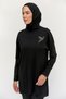 Kuş Figürlü Basic Penye Tunik - 2