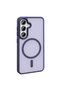 Galaxy S23 Fe Case Magsafe Supported Camera Raised Silicone Matte Anti-Fingerprint - 3