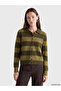 Timeless Clothing & Timeless Choices Devrik Roba Collar Striped Women's Knitwear Cardigan - 2
