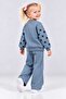 Three-Ply Sharded Combed Cotton Sweatshirt Children's Set - 2