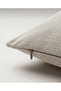 Noma Rectangular Ecru Throw Pillow Cover (35 X 55 cm) - 4