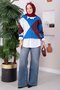Baklava Pattern Knitwear Sweater Saks - 4