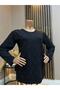 Women's Middle-Aged and Above Stoned Winter Mother Combed Cotton Blouse - 2