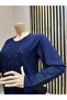 Women's Daisy Patterned Winter Mother Combed Cotton Blouse for Middle Age and Above - 3