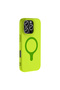 iPhone 16 Pro Max Case Pastel Colorful Magsafe Camera Raised Silicone Case - 7